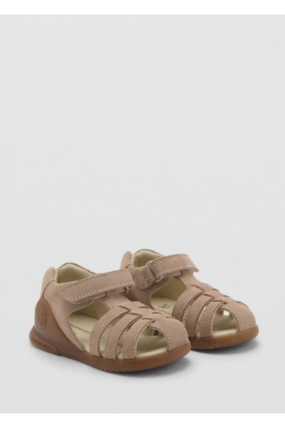 MANGO Baby Biomecanics deri sandalet