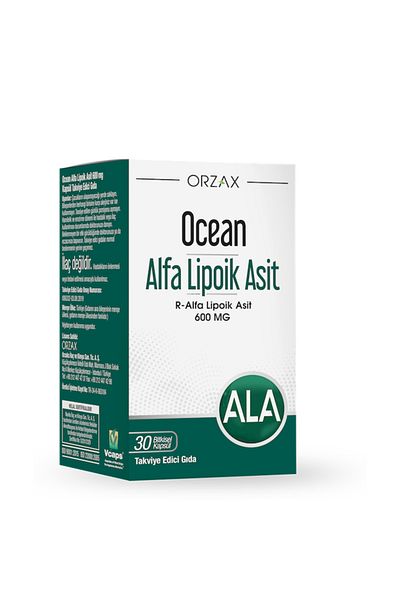 Ocean Alpha Lipoic Acid 600 Mg 30 Tablets - (Skt: 08/2025)