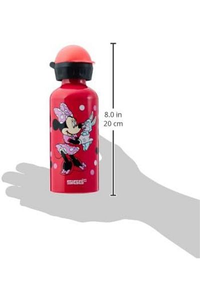 DERİK Htsp Children's Water Bottle (0.4 Lt), Harmful Substance-Free Children's Bottle with Leak Proof Lid,