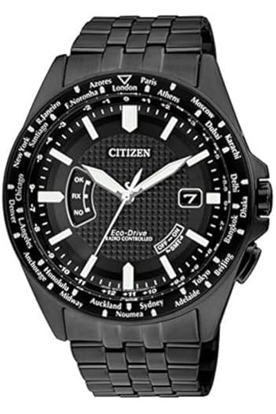 Citizen Eco-Drive CB0028-58E Radio-Controlled Men's Watch Black Dial, 43mm, Sapphire Crystal