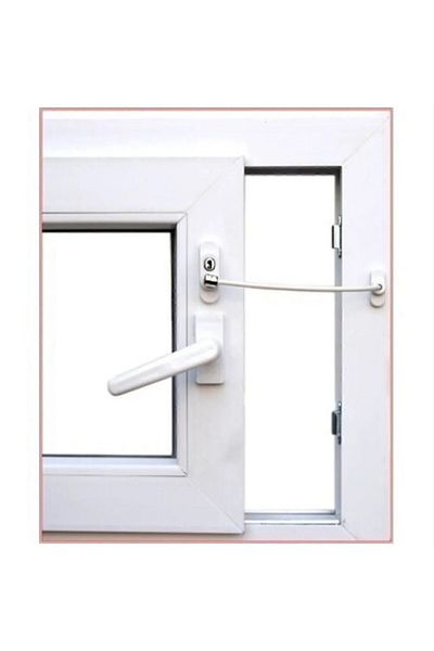 Worldtec 5Pcs Child Security Safety Burglar Lock Pvc Door Baby Lock