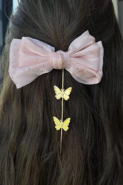 Vitastyle Butterfly Figured Stone Detailed Vending Machine Buckle