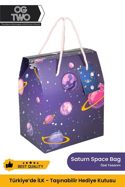 OGTWO Premium Concept Design Gift Box & Bag Empty Cardboard Gift Package Gift Box - 24X14X20Cm