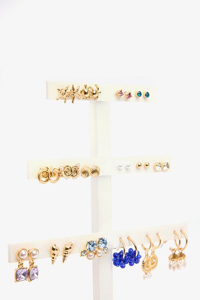 Penti Set de cercei Aqua Gold Mix