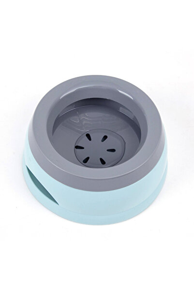 Choice أوعية طعام زرقاء للكلاب الأليفة، وعاء طعام عائم لا يبلل الفم، وعاء طعا...