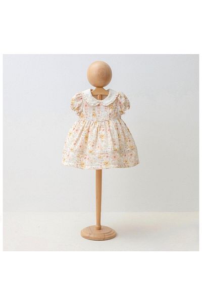 Mymio Girl's Muslin Colorful Dress