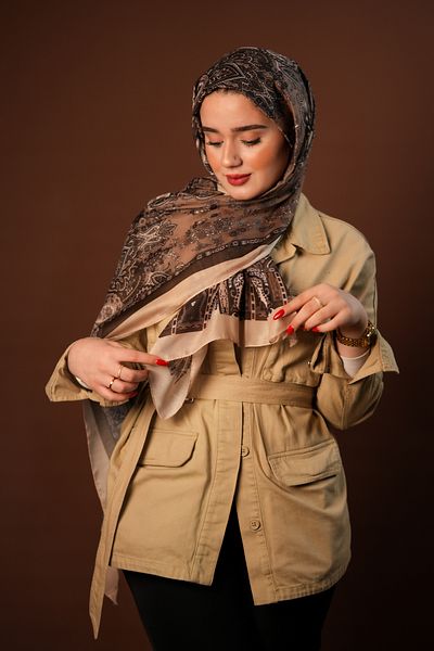 TheFırst Women's Cotton Patterned Soft Shawl