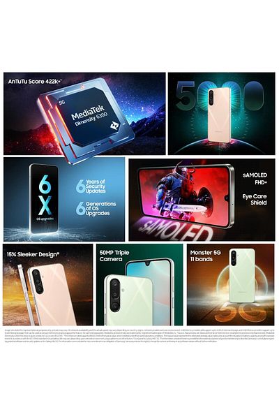 Samsung Galaxy M16 5g (MINT GREEN, 8GB RAM, 128 GB STORAGE)