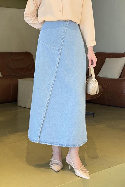 lamelif Fusta Bad - Închidere la două piepturi Ice Blue