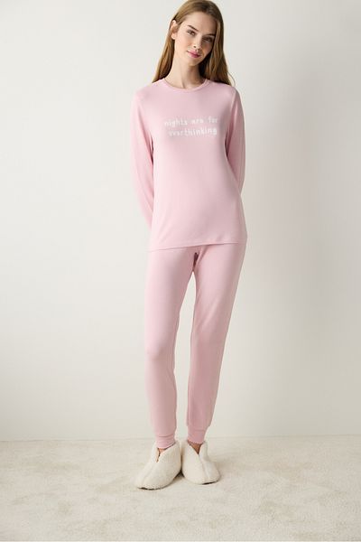 Penti Nights Lilac Pants Pajama Set
