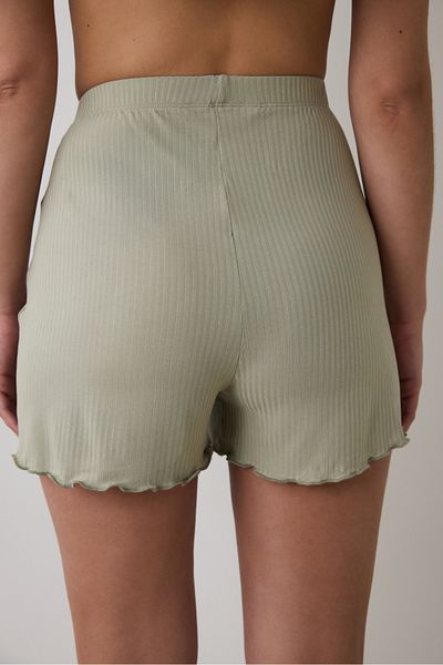 Penti Bloom Solide Khaki Shorts Pyjamahose