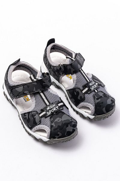 p papuccum ortopedi çocuk ayakkabıları Boy's Smoked Non-Slip Sole Sports Sandals