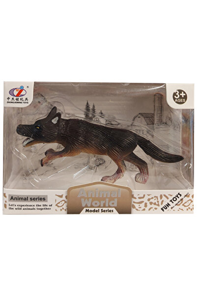 Animal World Calimera Toys Hayvan Figürleri Oyuncak Koşan Kurt Köpeği