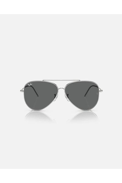Ray-Ban Aviator Reverse RBR0101S 003/GR Gunmetal Size 62