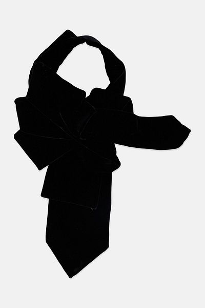 Emporio Armani Women Twisted Headband, Black