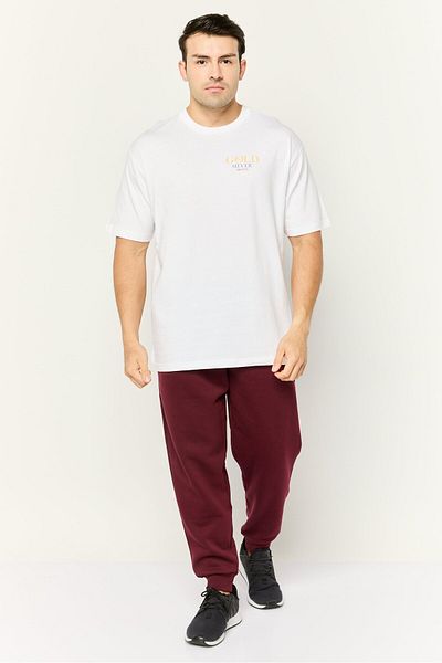 Puma Men Relaxed Fit Short Sleeves Outdoors T-shirts, White