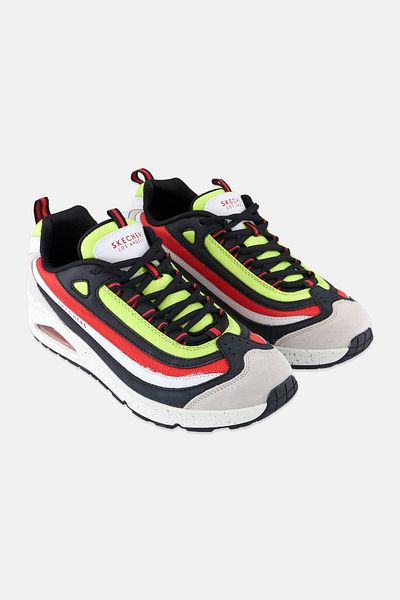 SKECHERS Men Uno Solypsis Lace Up Outdoor Shoes, Multicolor
