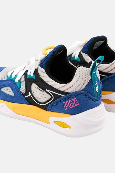 Puma Kids Boy Trc Blaze Spxp Lace Up Training Shoes, Blue Combo