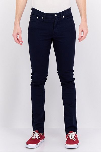 Gant Men Extra Slim Fit Solid Stretchable Jeans, Dark Blue