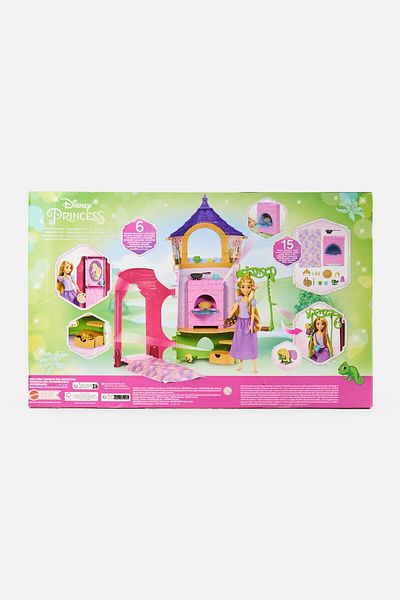 DİSNEY PRİNCESS Rapunzels Tower Playset with Doll, Multicolor