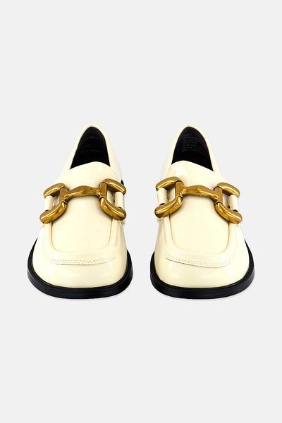 Steve Madden Women Christa-A Slip On Casual Shoes, Ivory