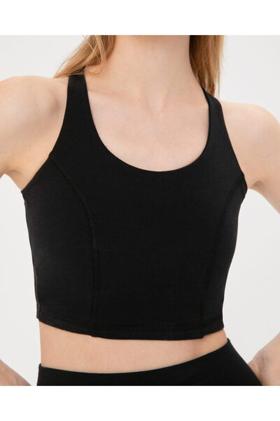 Ayma Active Μαύρο μπικίνι με μαξιλαράκι από οργανικό βαμβάκι - Active