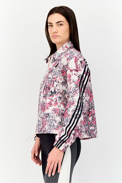 adidas Women Sportswear Fit Long Sleeve Outdoor Jacket, Multicolor