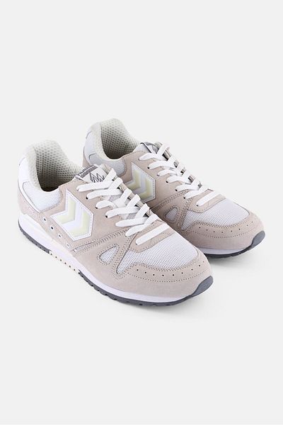 hummel Men Marathona Suede Lace Up Outdoor Shoes, Multicolor