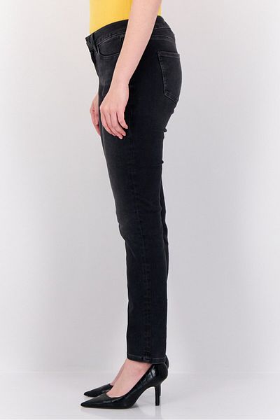 Esprit Women Slim Fit Washed Stretchable Jeans, Black