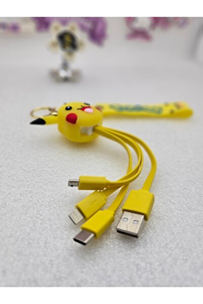 Meyra Accessories sanrio figürlü çoklu şarj ve anahtarlık heryerde işe yarayacak usb çoklu şarj