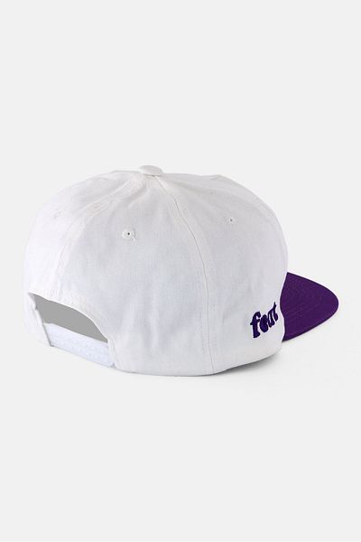 Feat Men Embroidered Adjustable Cap, Purple