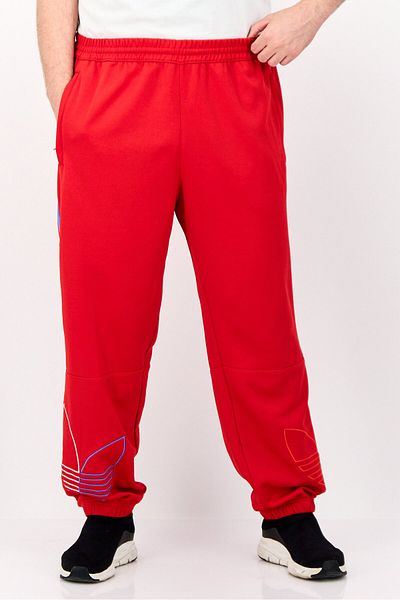 adidas Men Sportswear Fit Running Sweatpants, Red