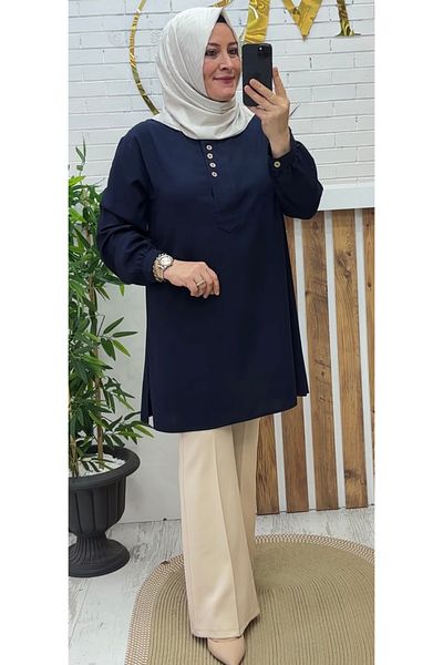 Meryemce Butik Cotton Crepe Tunic