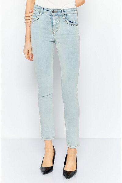 Diesel Women Slim Regular Stretchable Jeans, Light Blue Wash