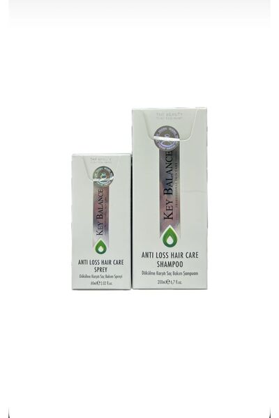 Haksanaturel Key Balance Dökülme Karşıtı Şampuan ve Spreyi Seti