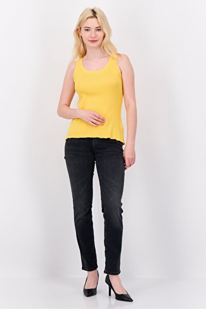 Esprit Women Slim Fit Washed Stretchable Jeans, Black