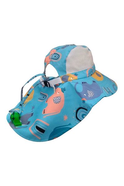 Aware Time 5-9 Years Unisex Children's Lace-Up Fedora Hat with Whistle Toy
