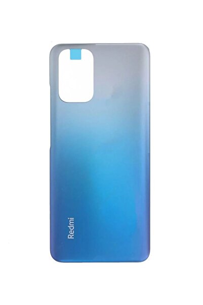 Genel Markalar Xiaomi Redmi Note 10S Mavi Arka Kapak Batarya Kapağı Pil Kapağı