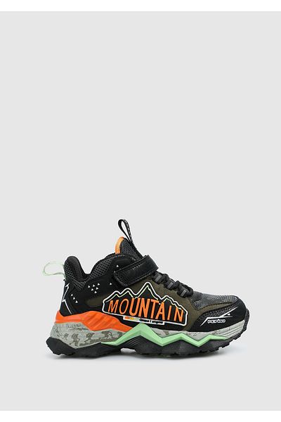 pepino Fk24 1846 Black Orange Children's Casual Shoes Fk24-1846-Black-Orange Colored