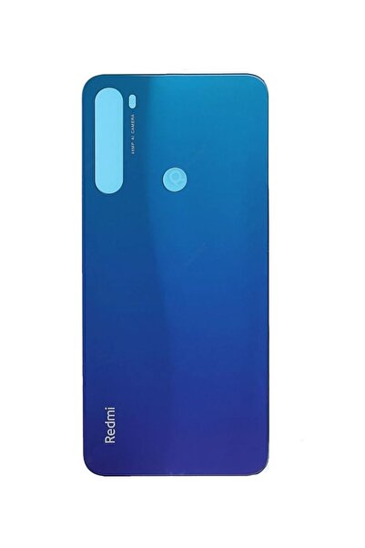 Genel Markalar Xiaomi Redmi Note 8 Mavi Arka Pil Kapağı Batarya Kapağı