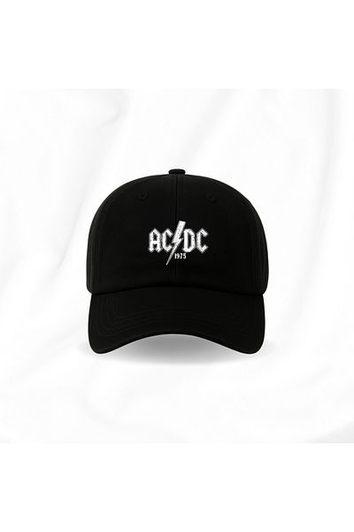 Touz Moda Унисекс шапка с винтидж принт на AC/DC, която може да се пере