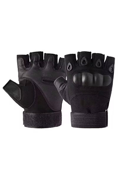 Choice قفازات لياقة بدنية سوداء مقاومة للانزلاق لركوب الدراجات، مقاومة للتآكل...