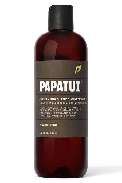 Papatui Cedar Sport Nourishing 2-in-1 Men's Shampoo + Conditioner 532ml