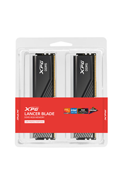 XPG ذاكرة لانسر بليد RGB سعة 16 جيجابايت 2 × 8، 5600 ميجاهرتز، CL46 DDR5، لون أسود