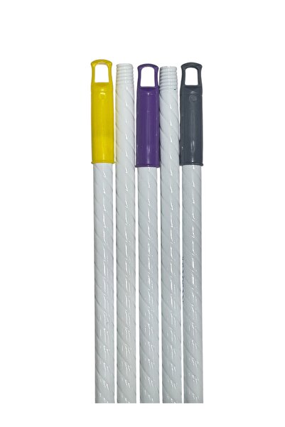 CNR Fırça Sapı 5'li Twister Kalın Metal Kendinden Vidalı Temizlik Mop Sapı Çekçek Süpürge Sapı