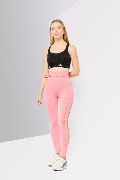 adidas Women Sportswear Fit Training Leggings, Pink
