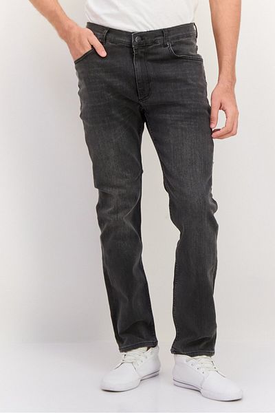 Riders by Lee Men Slim Fit Washed Stretchable Jeans, Washed Grey
