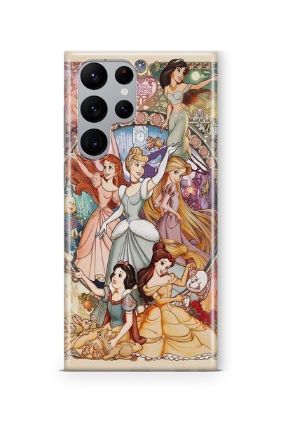 Multitronic Samsung Galaxy S23 Ultra Compatible Disney Princess Design Printe...