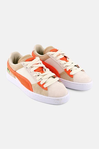 Puma Kids Boy Suede Textured Outdoor Shoes, Orange