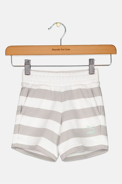 Puma Toddlers Boy Brand Logo Sport Short, Multicolor